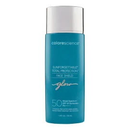 Colorescience | Bloqueador Solar Sunforgettable® Total Protection Face Shield Glow | Protector Solar Facial Mineral | SPF 50 | Skin Care | Niaminacida | Bloqueador Mineral | 55ml