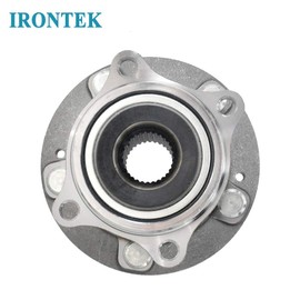 IRONTEK Front or (Rear AWD) Wheel Bearing and Hub Assembly 513266 Compatible with 2007-2014 Hyundai Santa Fe 2007-2012 Veracruz 2011-2015 Kia Sorento (Rear Wheel Only for AWD) 5 Lugs