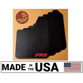 StreetRays [Originals] [SR] STARTER Mud Flaps Set BLACK with Custom Vinyl Logo D