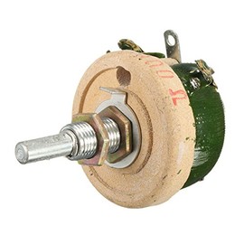 TuToy 25 W 300 Ohm 70 x 43 mm High performance wire potentiometer rheostat variable resistance.