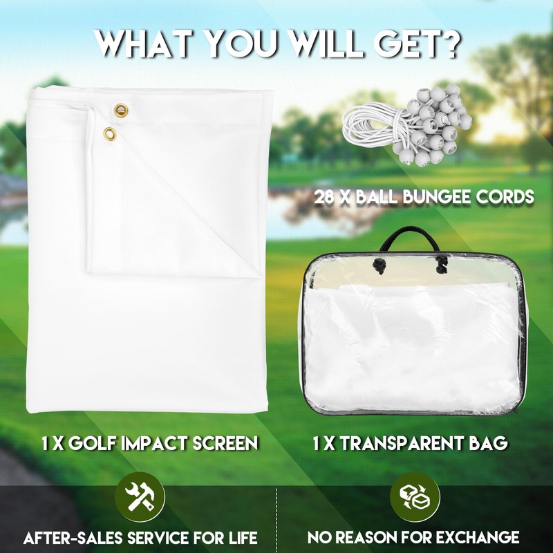 Joogto Golf Impact Screen for Indoor/Outdoor, Golf Impact Screen with
