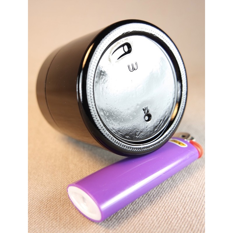 Miron Glass Quarter Sealed Smell Proof Refillable UV Glass Herb