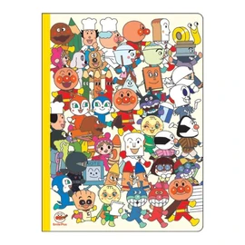 Anpanman Squared Notebook Mini Notebook/Everyone Smile Plus