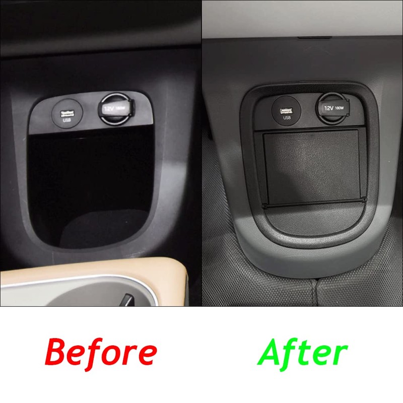 BestEvMod for Ioniq5 Center Console Lower Dash Cover Accessories, Lower