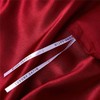 Gezu Duvet Cover 200 x 200 cm, Satin Bordeaux Red