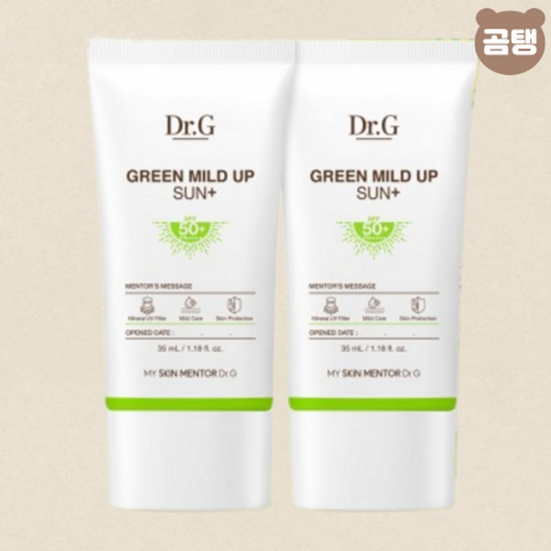 Dr. G Sun Cream Green Mild Up Sun Plus 35ml+35ml