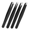 Baluue Eyebrow Plucker Tweezers Set of Precision Stainless Steel for