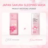 Sakura Skin Care Kit, 20pcs/set Moisturizing Facial Mask & Lip