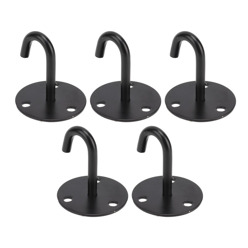 5Pcs Heavy Duty Fixed Pad Eye Plate Thickened Black 304