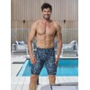 KGKE Mens-Swim-Jammers Athletic-Swimwear Quick-Dry-Shorts Durable-Team-Swimsuits - Drawstring Competition Swimming Soft
