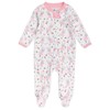 HonestBaby Sleep and Play Footed Pajamas One-Piece Sleeper Jumpsuit Zip-front