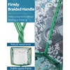 Pawfly 4 Inch Aquarium Fish Net with Braided Metal Handle