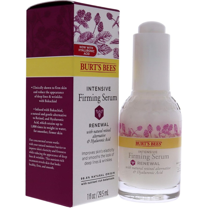 Burt's Bees Renewal Intensive Firming Serum, 1.1 Ounce Bottle