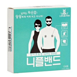 Life Totem Unisex Nipple Band 39mm, 104 pieces / 라이프토템 남녀공용 니플밴드 39mm, 104개