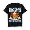 What Happens In The Biergarten Stays In The Biergarten T-Shirt
