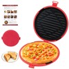 9.5Inch Microwave Sandwich Maker, Microwave Grilled Cheese Maker, Microwave Pizza