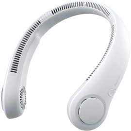 JISULIFE 5-Speed Portable Neck Sport Fan with 4000 mAh Battery Capacity