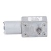 Double Shaft DC Gear Motor 25kg.cm 12mm Self Locking Reversible