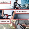 Valkental® - Klickfix 3-in-1 Bicycle Bag Handlebar Compatible | Fully