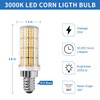 E12 LED Candelabra Light Bulbs, 200W Equivalent Chandelier Bulbs, 3000K