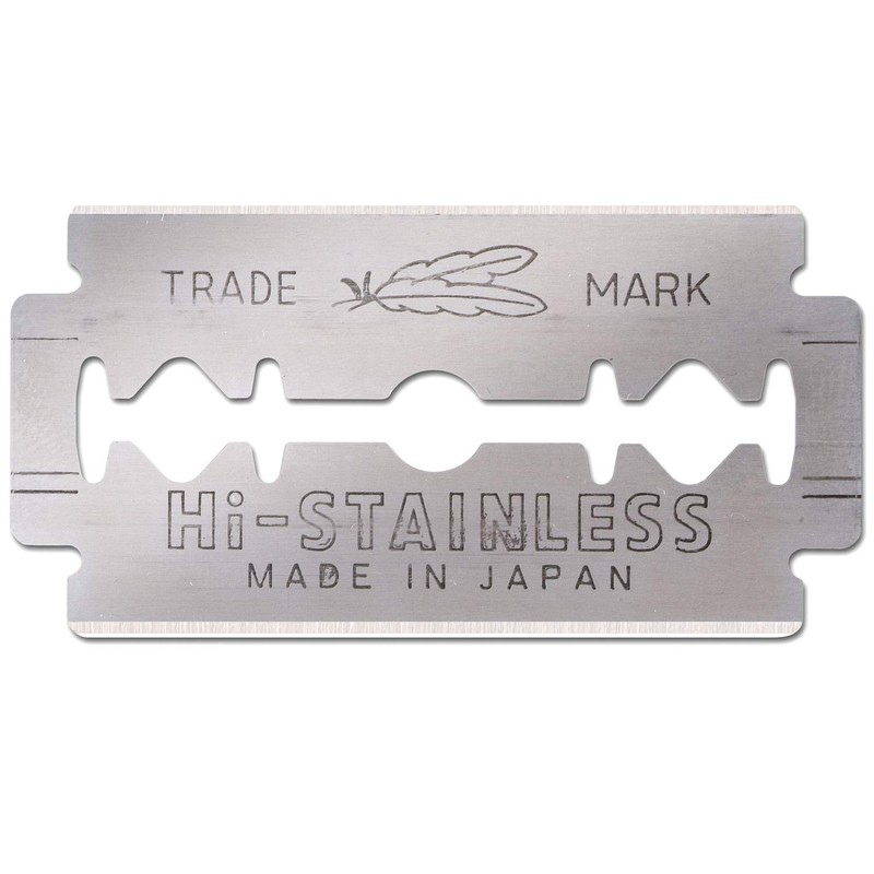 FEATHER High Stainless Steel Double Edged 20 Pieces