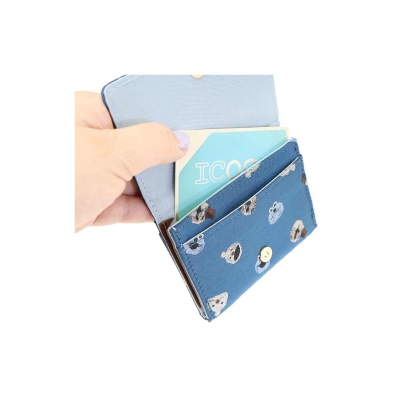 Puppet Sunsun Jacquard Card Case All-Over Pattern