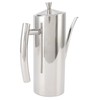 Oil Dispenser Bottle Stainless Steel Mirror Appearance Curved Handles Ergonomic