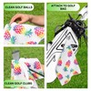 Playing It Forward Aloha Pineapple Golf Towel with Clip for