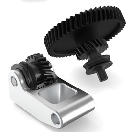 3DTOOLS Upgrade Nano Coating Extrusion Head Gear kit for Bambu Lab X1,P1P,P1S 3D Printer