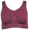 J-Line Women's Comfort Bustier Sleep Bra Without Underwire Seamless Soft