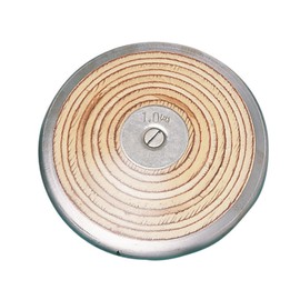 Champion Sports Wood Practice Discus, 1.0 kg