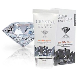 Milky Suncare Crystal White Sun Cream 3W SPF50+ PA+++ Beauty Milky / 밀키 선케어 크리스탈 화이트 썬크림 3W SPF50+ PA+++ 미용 밀키