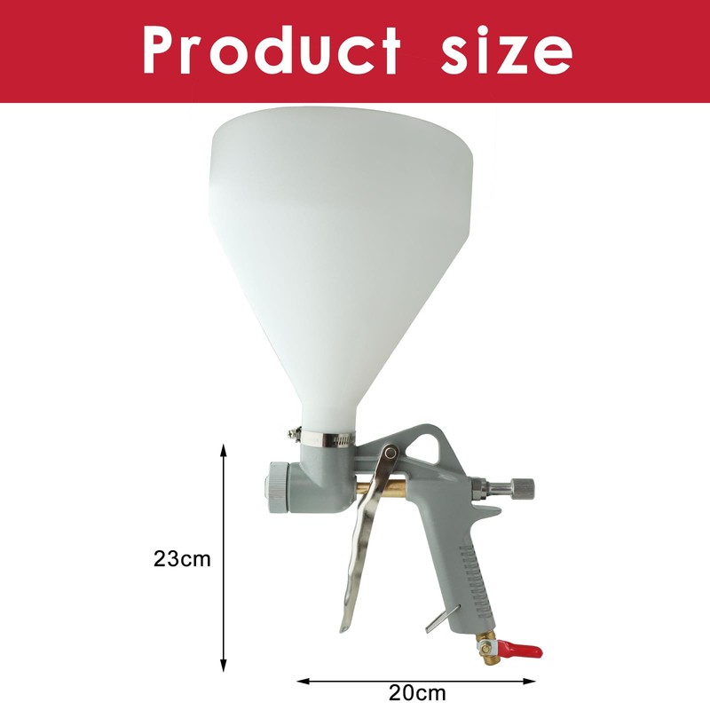 Drywall Texture Sprayer,Air Texture Gun 1.5 Gallon with 3 Nozzle