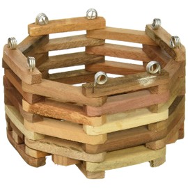 Bectine Sun Bulb 51720 Better GRO Octagon Cedar Basket, 8"