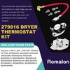 UPGRADE HEATING PLATE WP3387747 W11344457 Dryer Heating Element Kit For