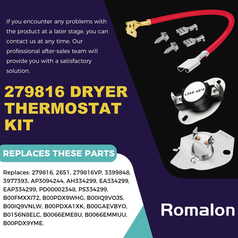 UPGRADE HEATING PLATE WP3387747 W11344457 Dryer Heating Element Kit For