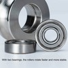 SHINICO Cable Pulley Wheel, Swivel Single Pulley Block, Stainless Steel,