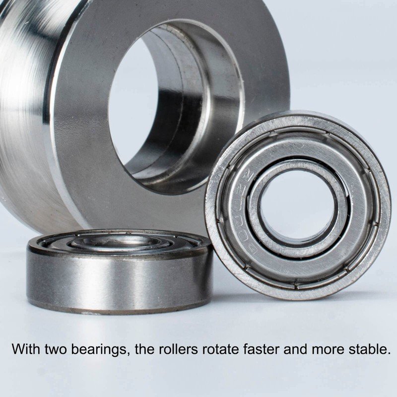 SHINICO Cable Pulley Wheel, Swivel Single Pulley Block, Stainless Steel,