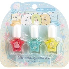 San-X Sumikko Gurashi FE43302 Removable Nail Color Set, H 4.7 x W 4.9 inches (120 x 125 mm)