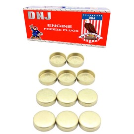 DNJ FPS950 Brass Freeze Plug Set for 1988-2004 Lexus, Toyota 4Runner, Camry, ES250 2.5L-3.4L V6 24V DOHC 2508cc