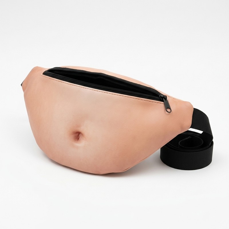 Funny Dad Bod Fanny Pack for Men & Women –