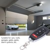 Akozon Garage Door Remote Control 433Mhz 4 Buttons Universal Cloning