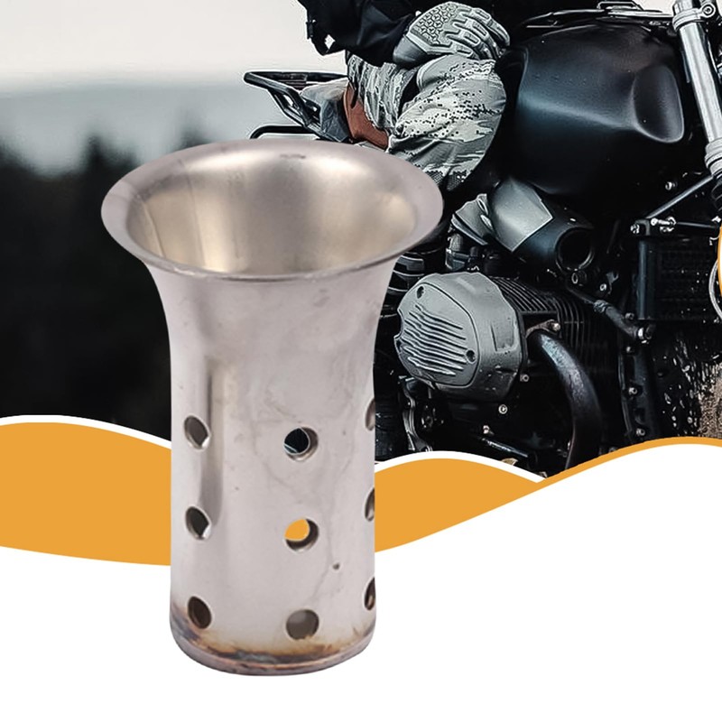 Muffler Silencer Baffle - Noise Eliminator Muffler Insert for Motorcycle