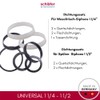 Schläfer 1895 Assortiment Seal Set for Odour Traps, Odour Traps
