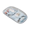 Wireless Bluetooth Mouse Transparent Clear Cool Shell Mute Click Colorful