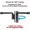 JEXIFY 3/4'' J Bolt Gate Hinge, 7" Heavy Duty Gate