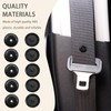 5 Sets Universal Seatbelt Stopper Kit, Snap-on Seat Belt Button