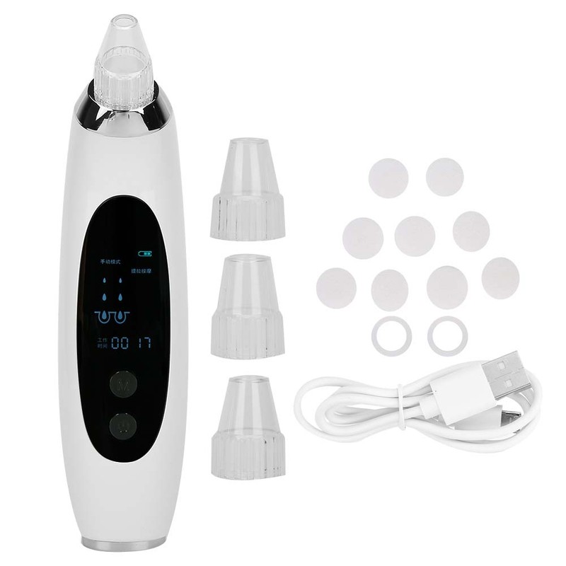 Electric Facial Pore Cleansing Remove Blackhead Acne Vacuum Suction Instrument