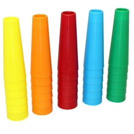 Rehabilitation Advantage Large Stacking Hand Cones, Set of 30