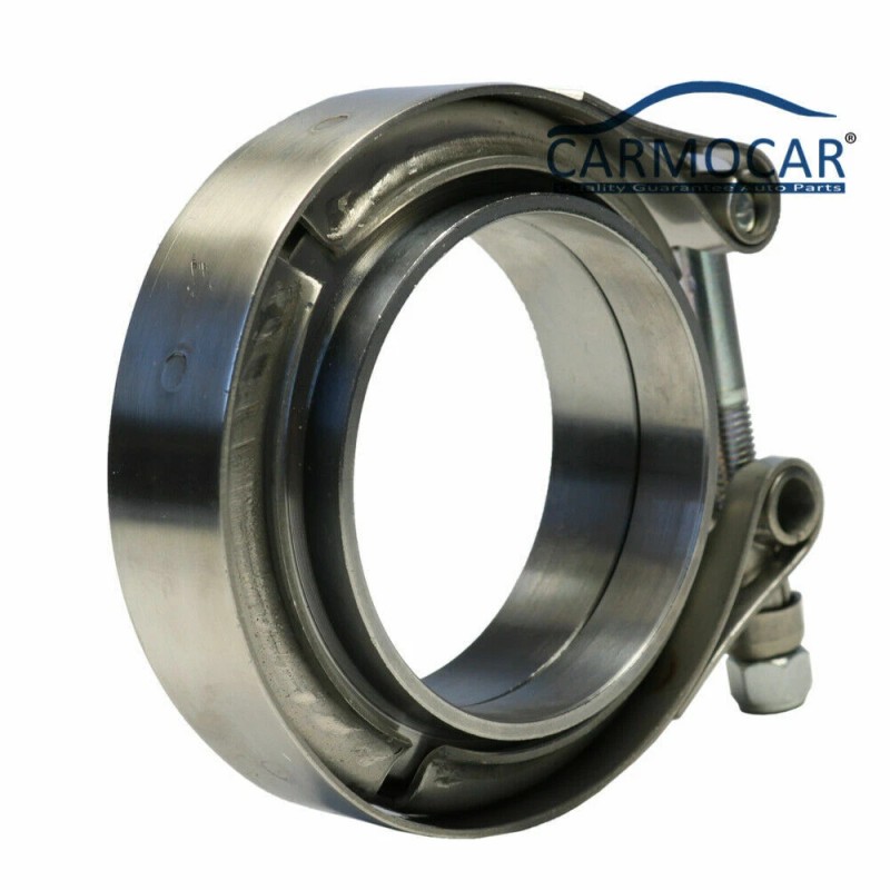 Carmocar Universal 2.25'' V-Band Clamp & Flange Kit for Turbo